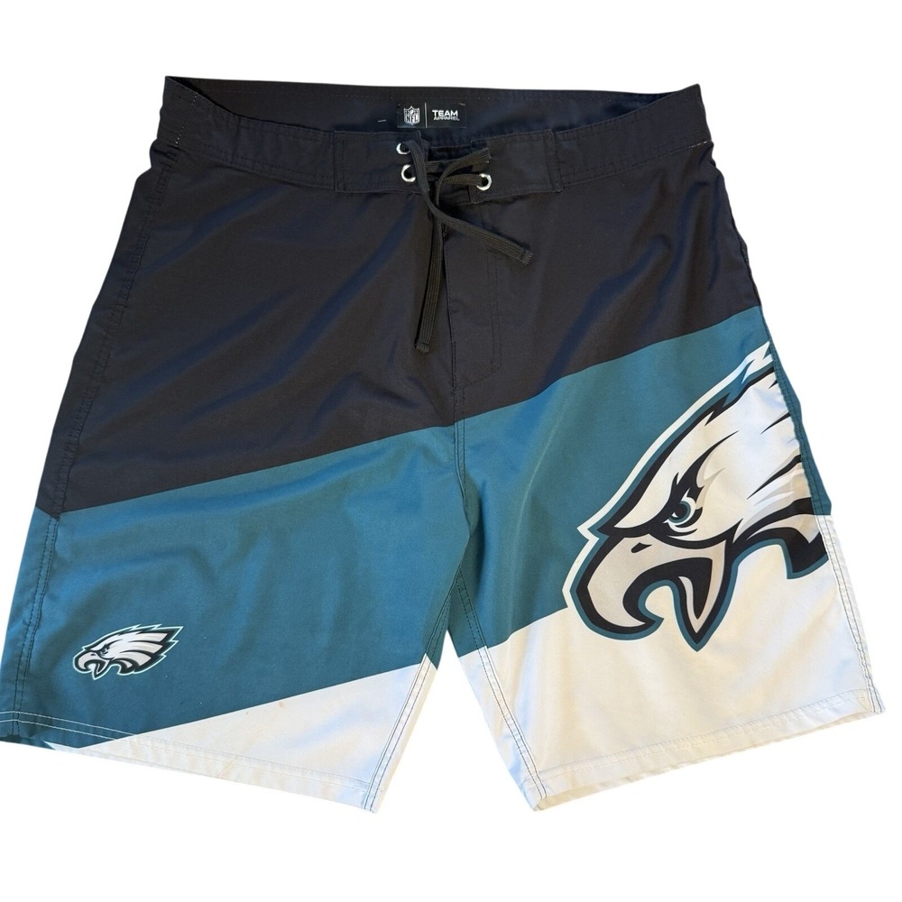Philadelphia Eagles NFL Swim Trunks Size 36